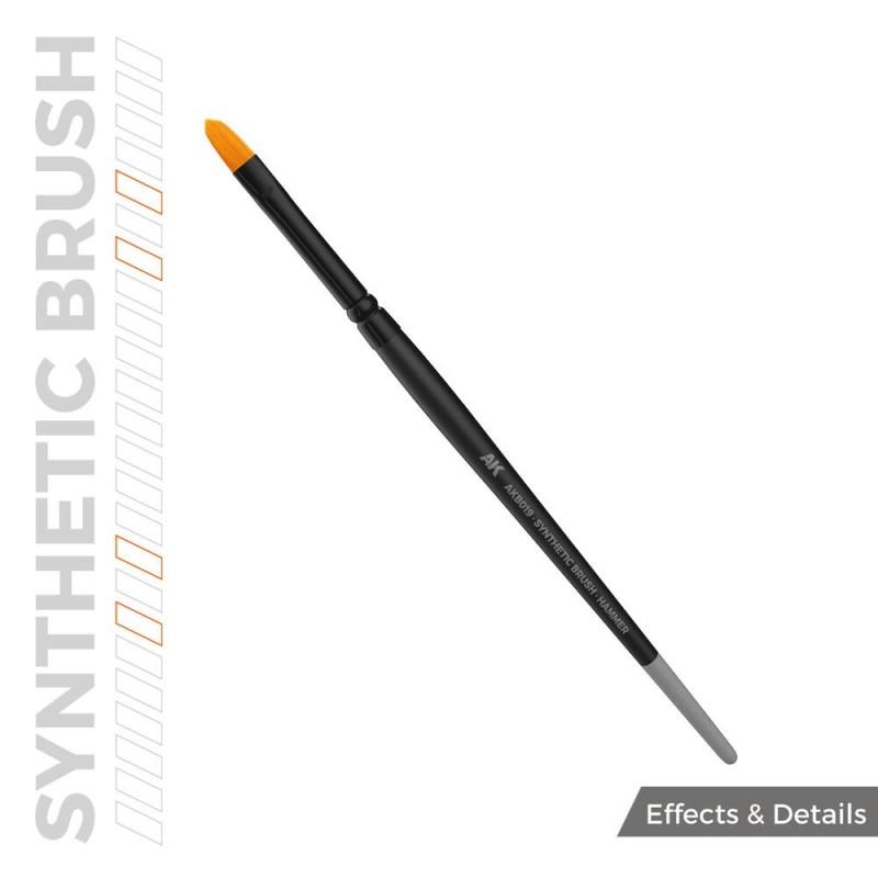  AK - AK Synthetic Brush - Hammer