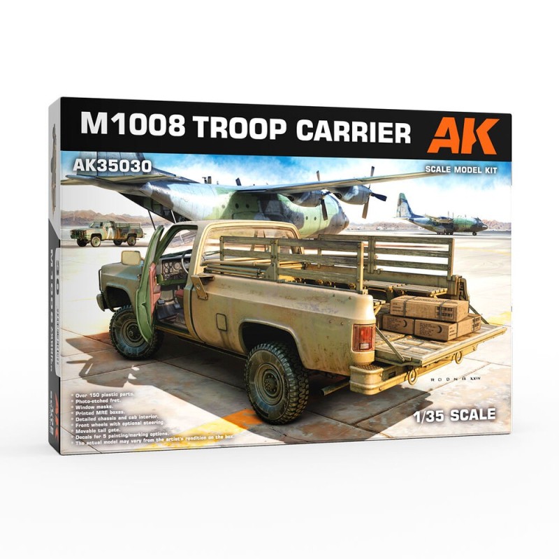 AK - Kit de modélisme : M1008 Troop Carrier