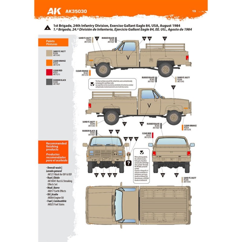  AK - Kit de modélisme : M1008 Troop Carrier