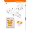  AK - Kit de modélisme : M1008 Troop Carrier With Tarp