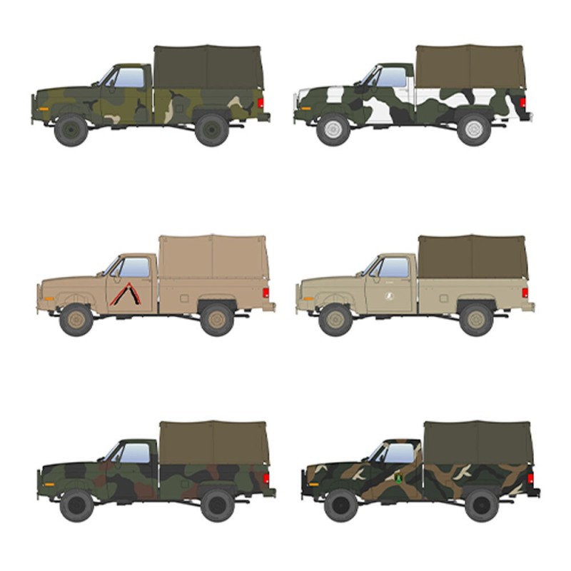  AK - Kit de modélisme : M1008 Troop Carrier With Tarp