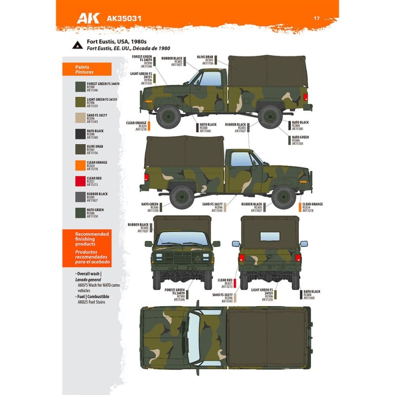  AK - Kit de modélisme : M1008 Troop Carrier With Tarp