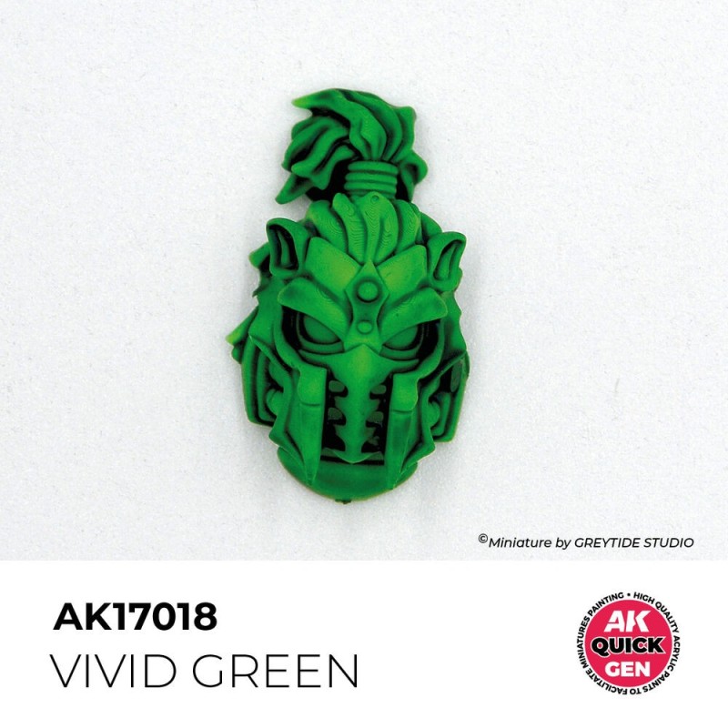  AK - Peinture Quick Gen : Vivid Green - 18 ml