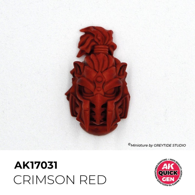  AK - Peinture Quick Gen : Crimson Red - 18 ml