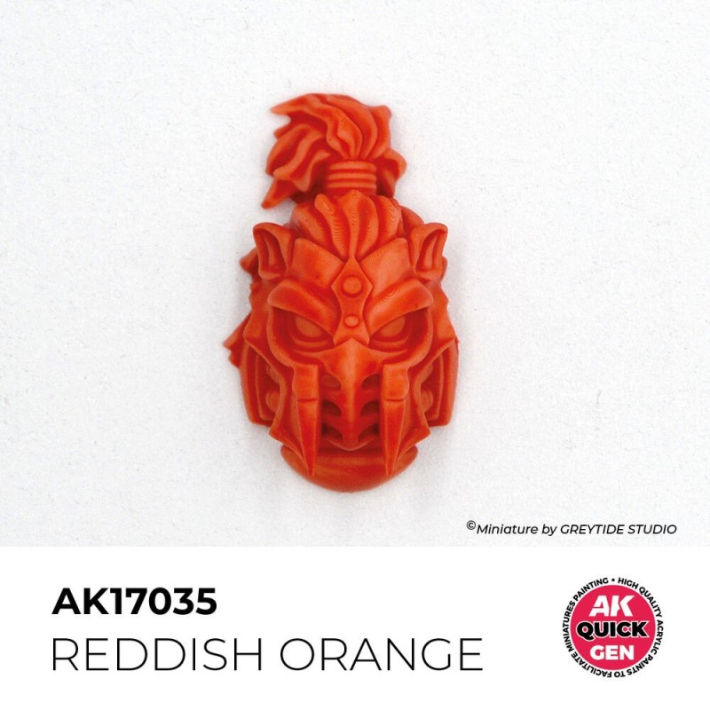  AK - Peinture Quick Gen : Reddish Orange - 18 ml