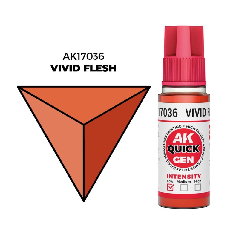 AK - Peinture Quick Gen : Vivid Flesh - 18 ml