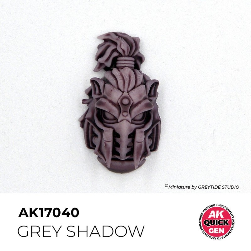  AK - Peinture Quick Gen : Grey Shadow - 18 ml