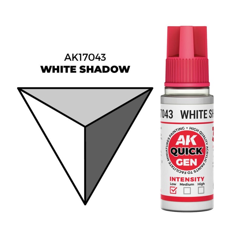 AK - Peinture Quick Gen : White Shadow - 18 ml