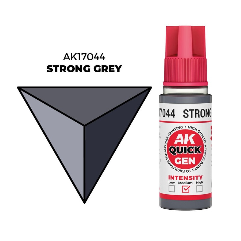 AK - Peinture Quick Gen : Strong Grey - 18 ml