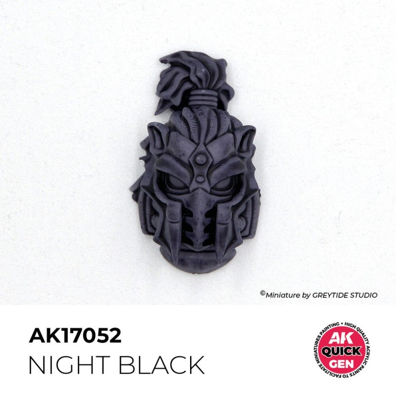  AK - Peinture Quick Gen : Night Black - 18 ml