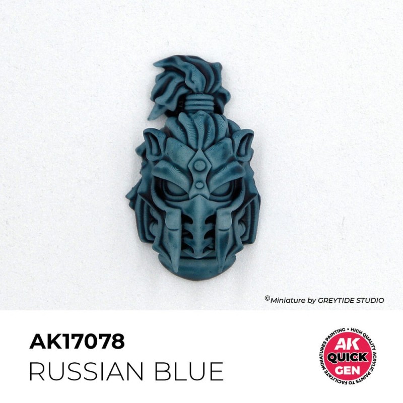  AK - Peinture Quick Gen : Russian Blue - 18 ml