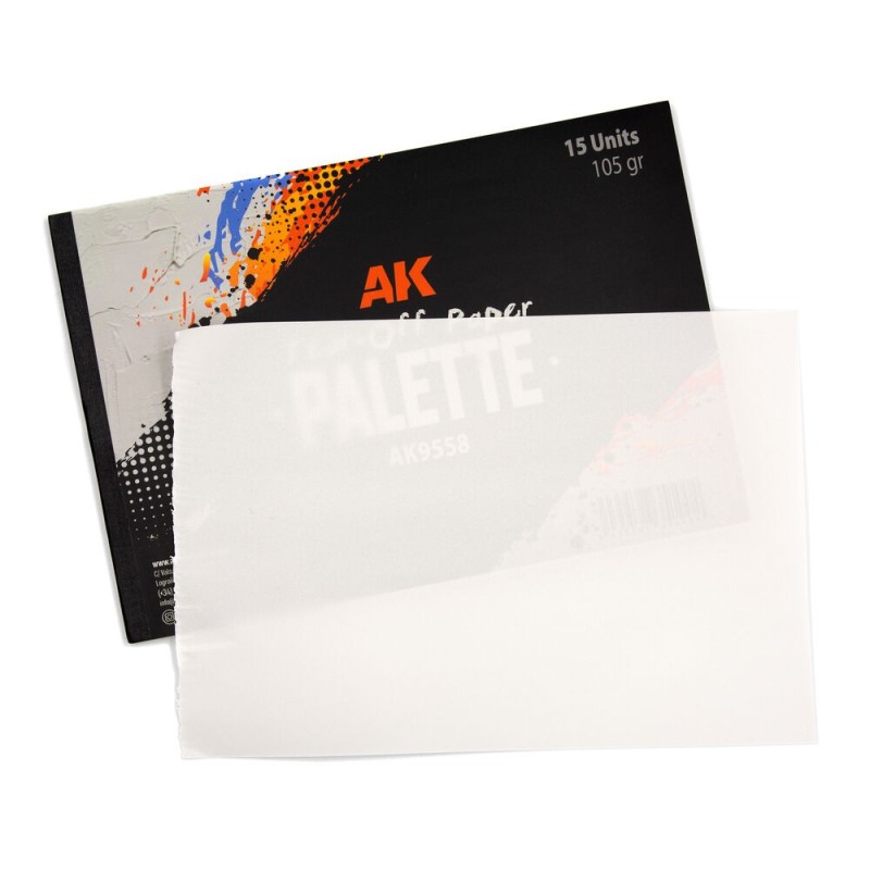  AK - Tear - Off Paper Palette 15 Sheets