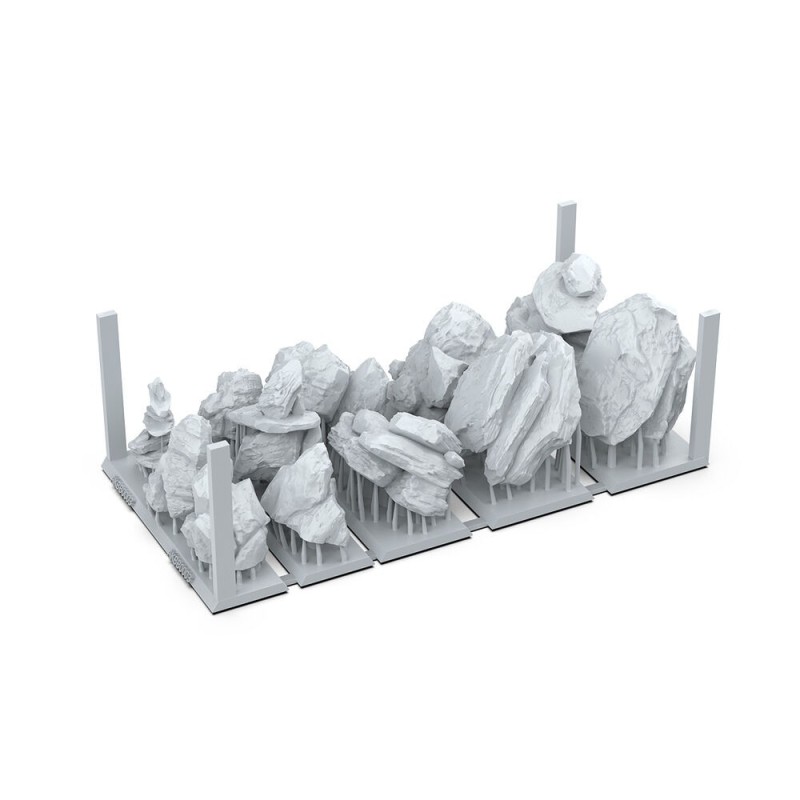  AK - Rocks & Tors - Basing Bits 12 Pieces