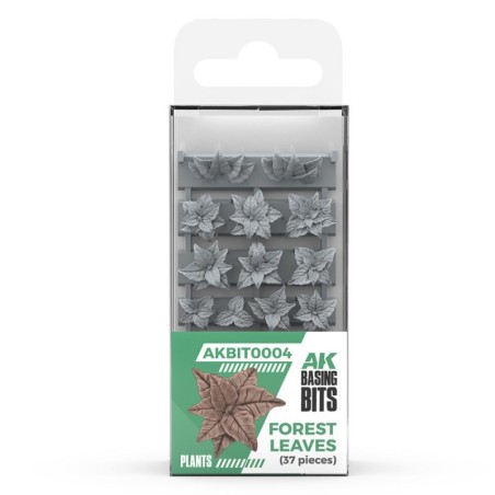 AK - Forest Leaves - Basing Bits 35 Pieces