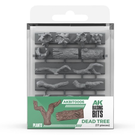 AK - Dead Tree Basing - Basing Bits 17 Pieces