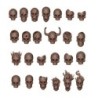  AK - Skulls - Basing Bits 72 Pieces