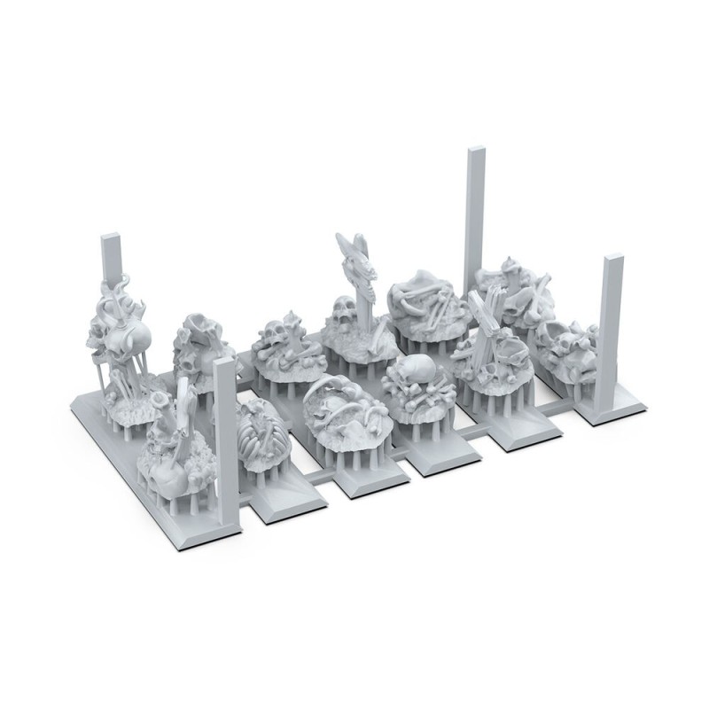  AK - Bones Remains - Basing Bits 12 Pieces