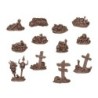  AK - Bones Remains - Basing Bits 12 Pieces
