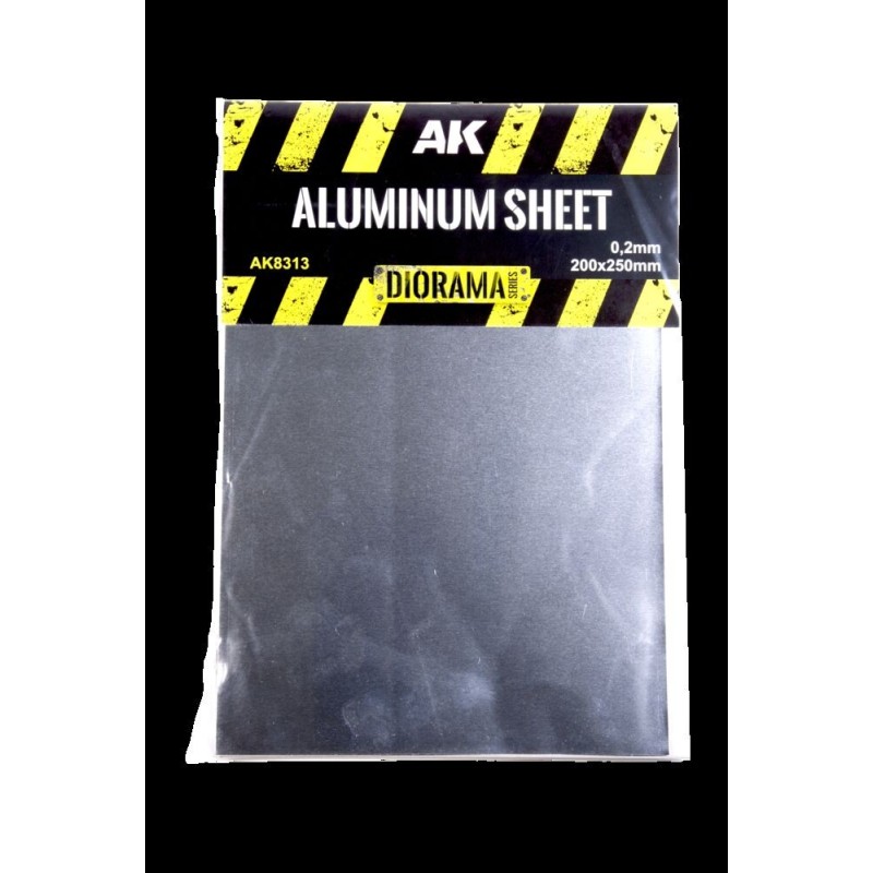 AK - Aluminium Sheet 200Um 200X250 mm