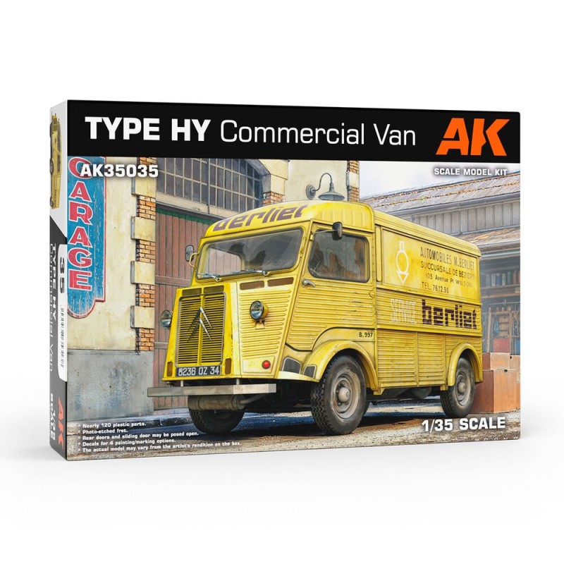 AK - Kit de modélisme : Type Hy Commercial Van