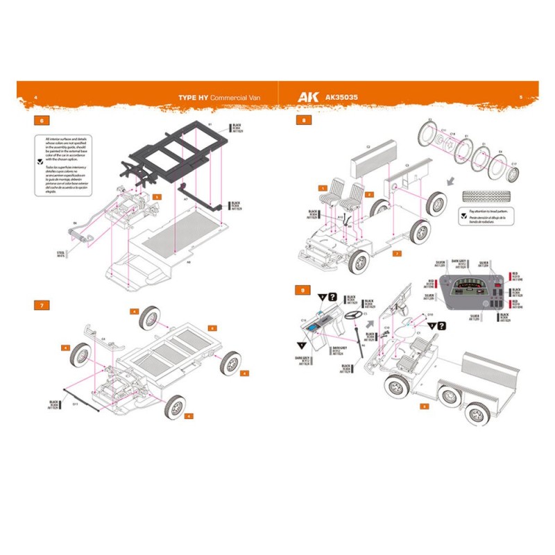  AK - Kit de modélisme : Type Hy Commercial Van