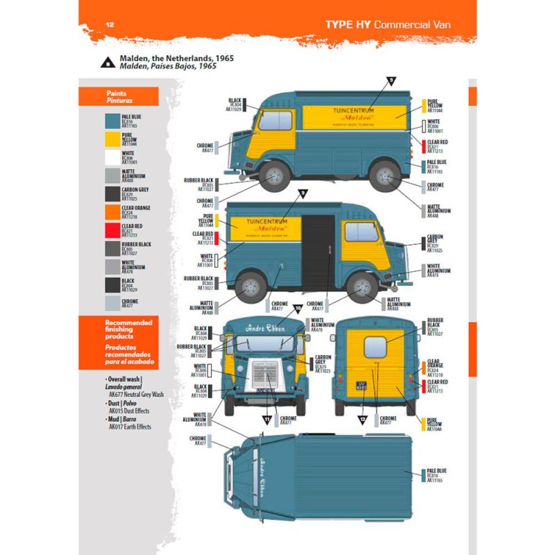  AK - Kit de modélisme : Type Hy Commercial Van
