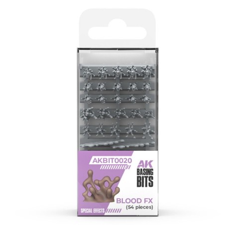 AK - Blood Fx - Basing Bits 54 Pieces