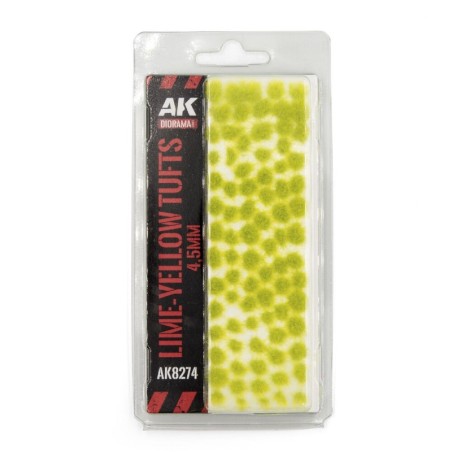 AK - Décor végétal : Lime - Yellow Tufts 4