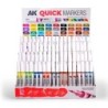AK - Cardboard Display Quick Markers