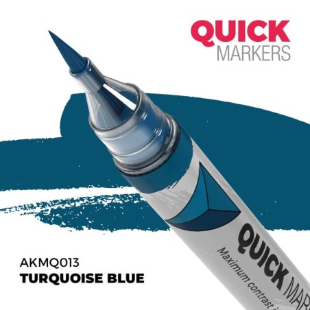 AK - Turquoise Blue - Quick Marker