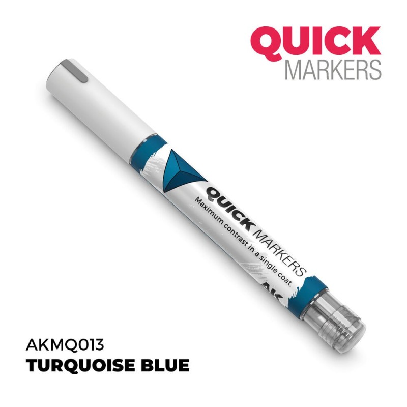  AK - Turquoise Blue - Quick Marker