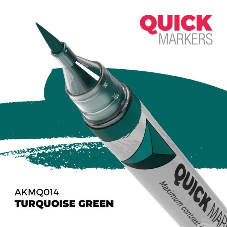 AK - Turquoise Green - Quick Marker