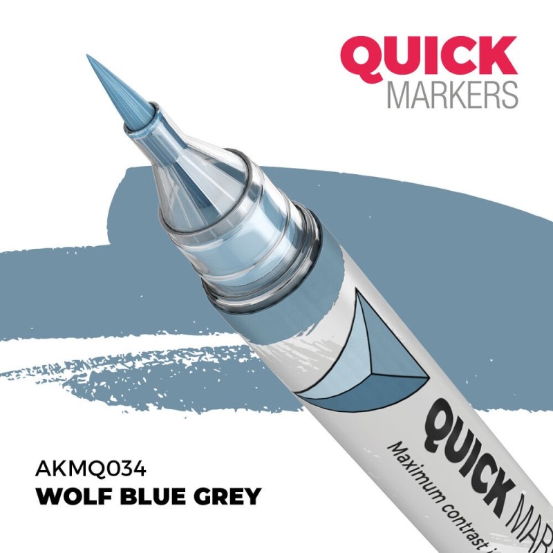 AK - Wolf Blue Grey - Quick Marker