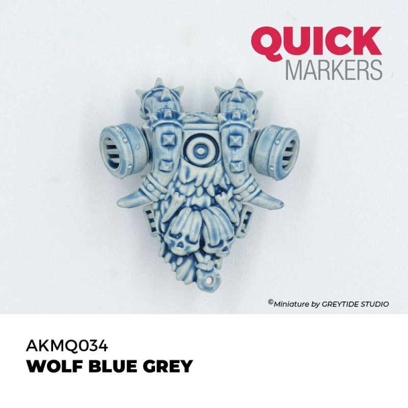  AK - Wolf Blue Grey - Quick Marker