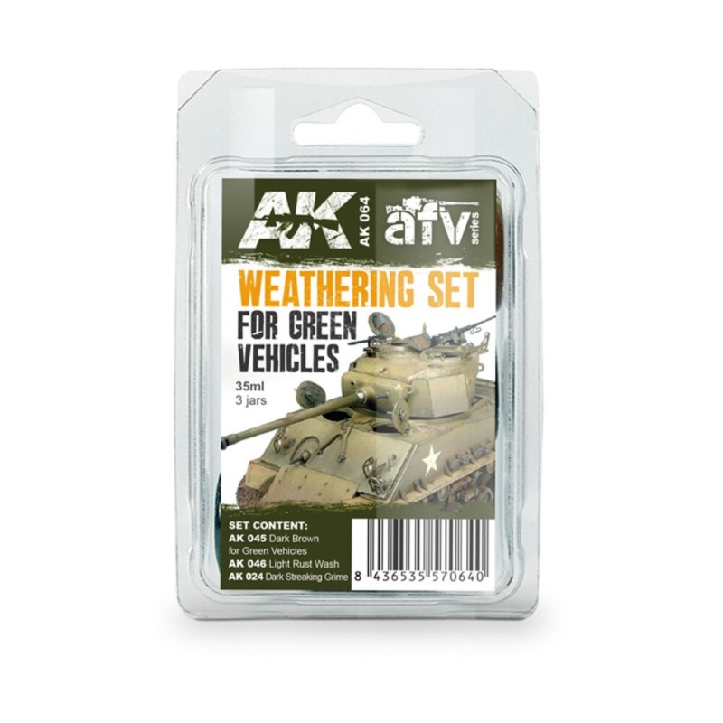 AK - Green Vehicles Weathering