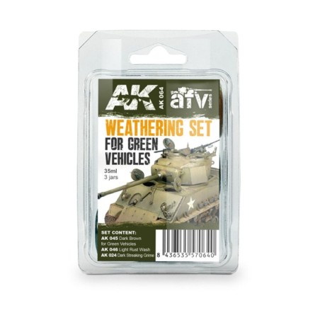 AK - Green Vehicles Weathering