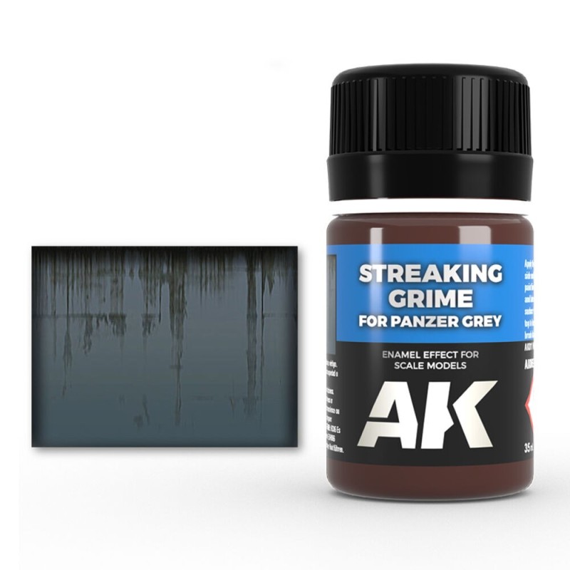 AK - Streaking Grime For Panzer Grey Vehicles