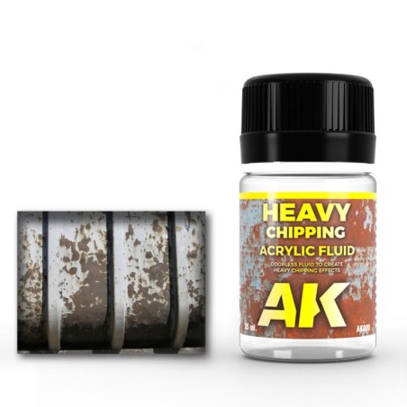 AK - Heavy Chipping Effects Acrylic Fluid