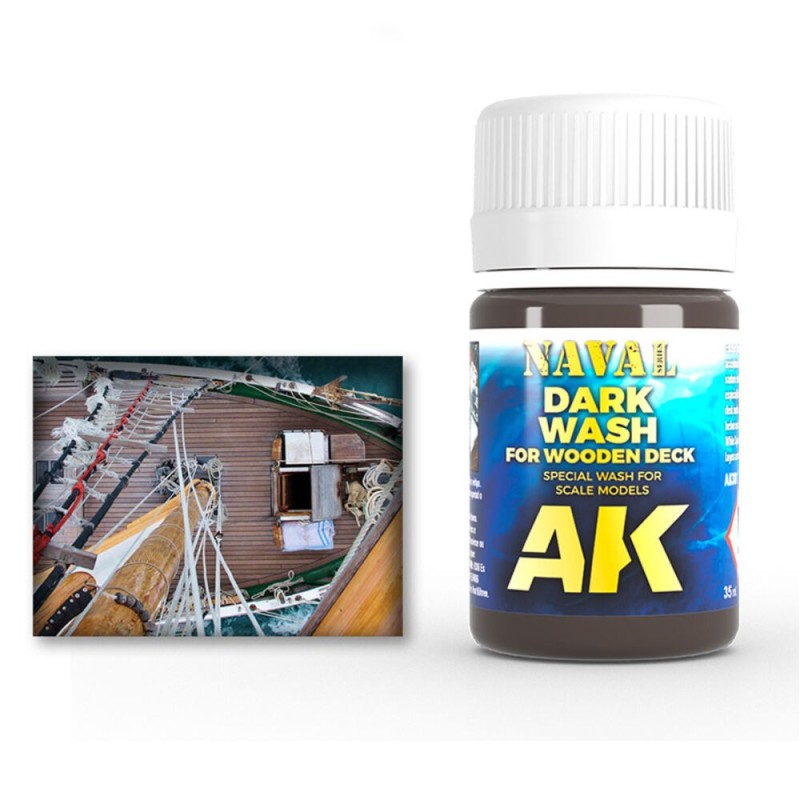 AK - Dark Wash For Wood Decks