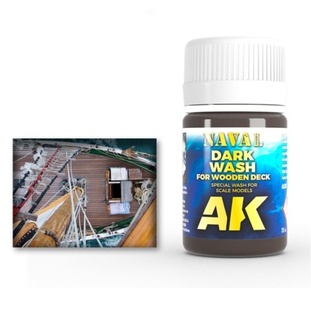 AK - Dark Wash For Wood Decks