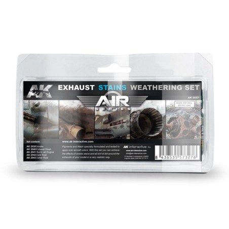 AK - Exausts & Stains Weathering