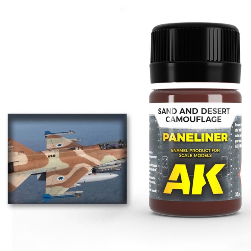 AK - Paneliner for sand and desert camouflage - 35 ml