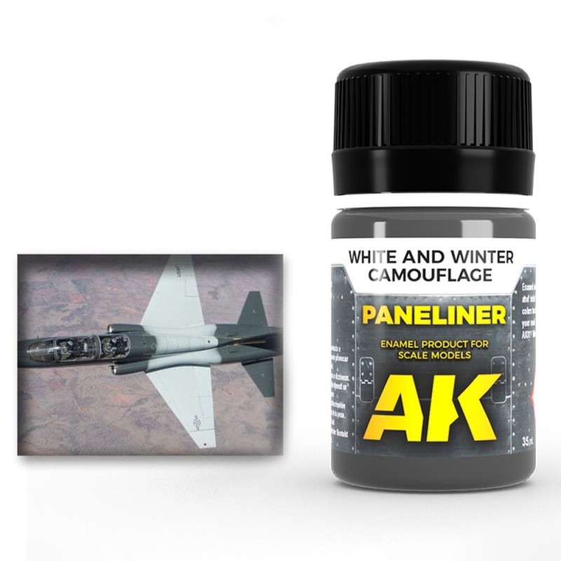 AK - Paneliner for white and winter camouflage - 35 ml