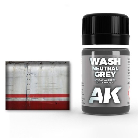 AK - Neutral Grey For White/Black Wash