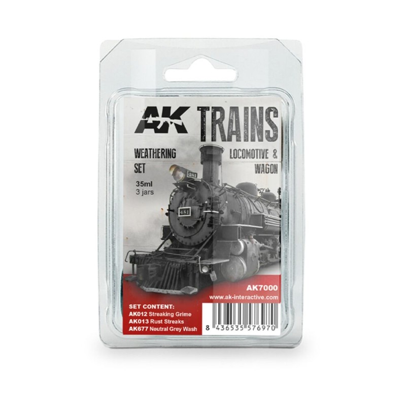 AK - Locomotive & Wagon