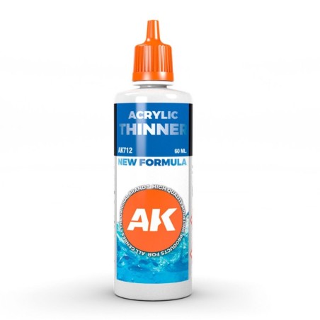AK - Diluant : Acrylic Thinner - 60 ml