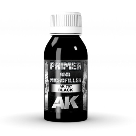 AK - Black Primer And Microfiller - 100 ml