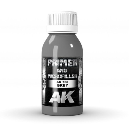 AK - Grey Primer And Microfiller - 100 ml