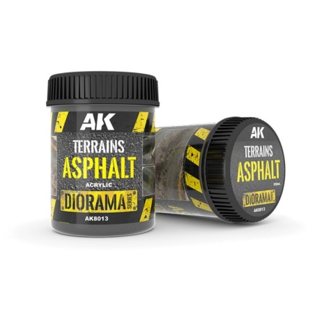 AK - Terrains Asphalt - 250 ml (Acrylic)