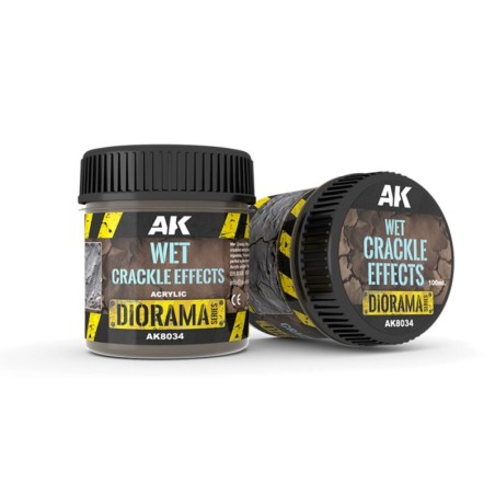 AK - Wet Crackle Effects - 100 ml (Acrylic)